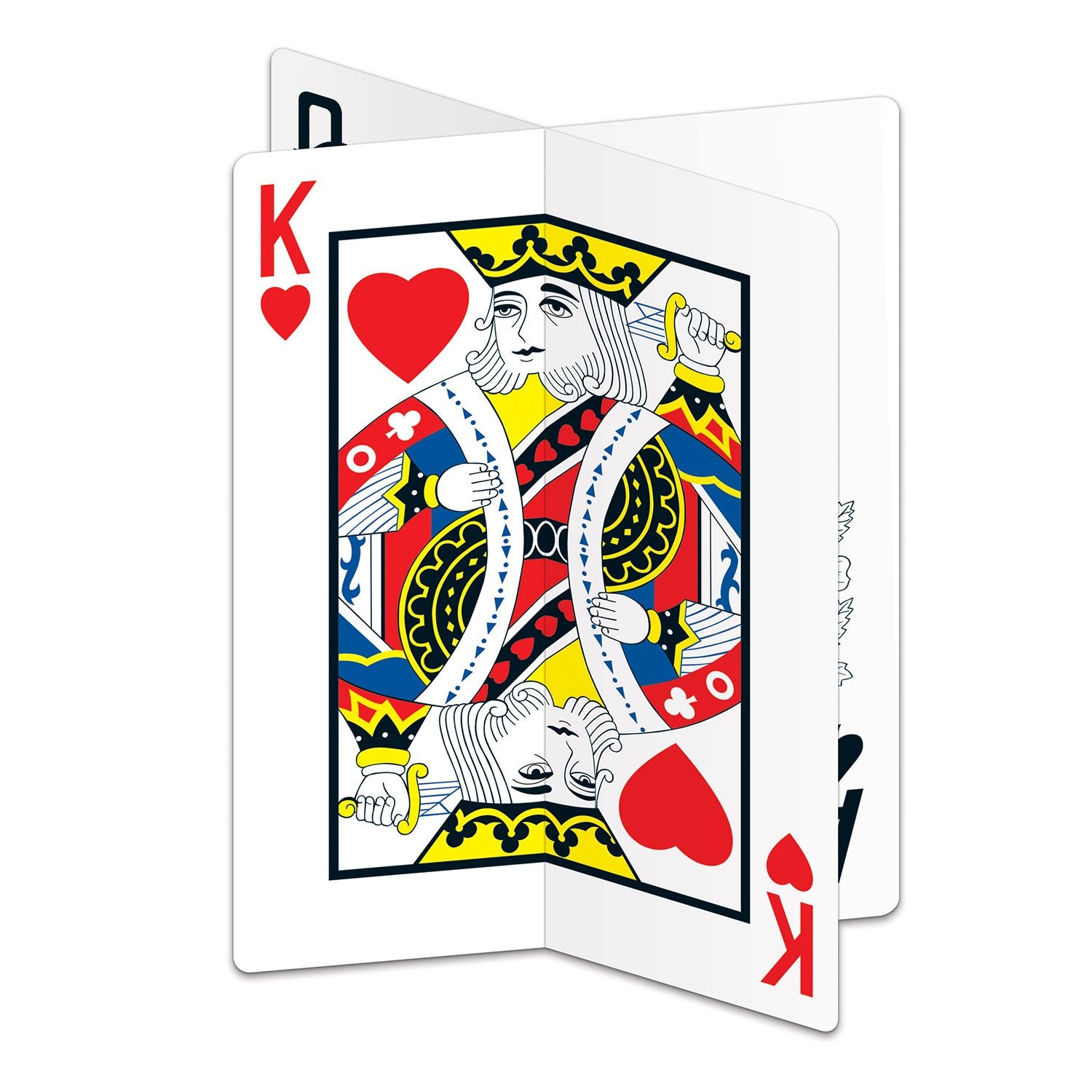 Beistle 3-D Playing Card Centerpiece