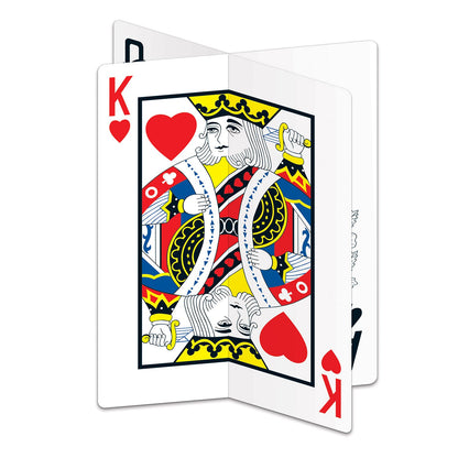 Beistle 3-D Playing Card Centerpiece