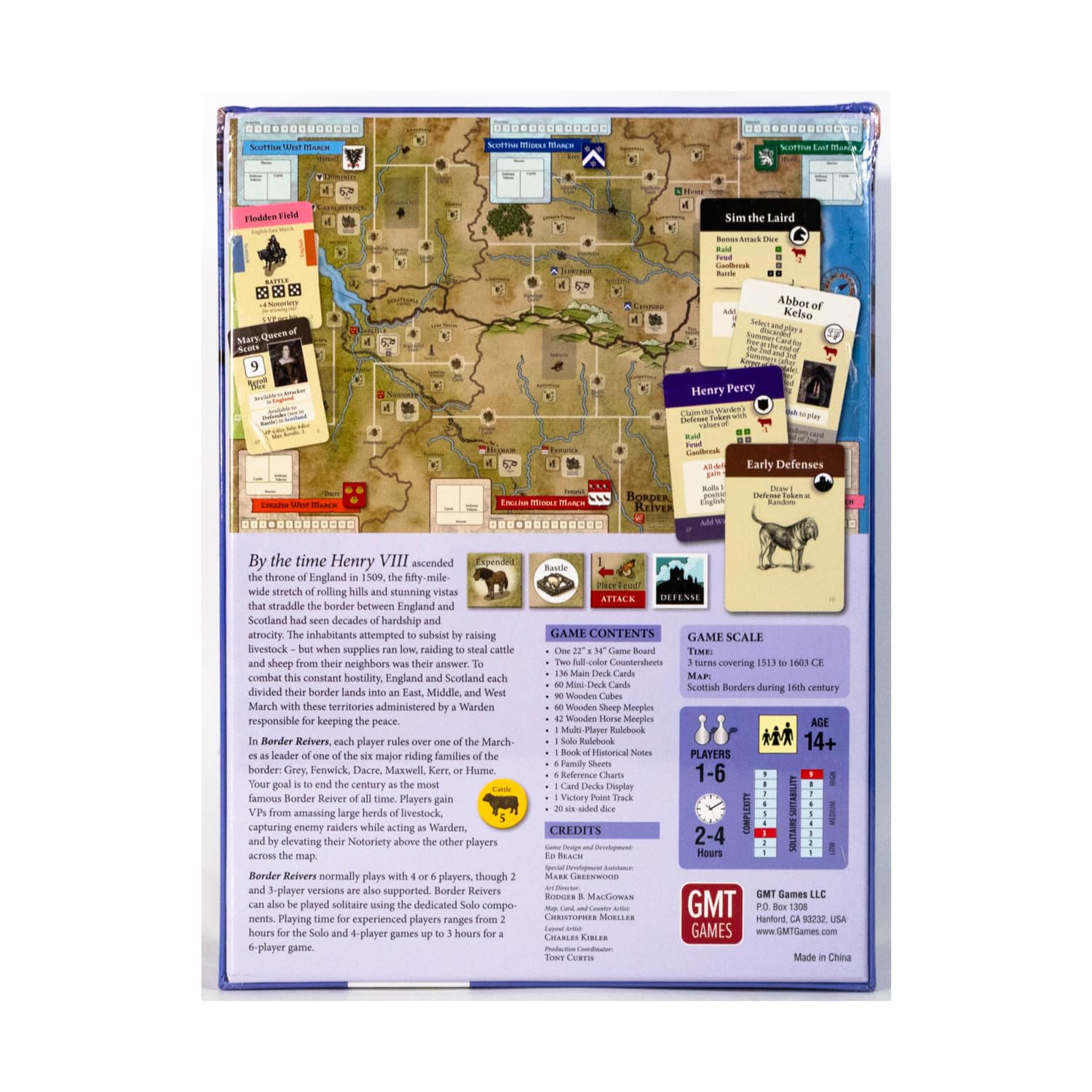 GMT Games: Border Reivers: Anglo-Scottish Border Raids 1513-1603
