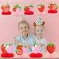 9 PCS Strawberry Centerpieces for Tables - Strawberry Table Decor Strawberry Party Decorations Strawberry Theme Birthday Decorations