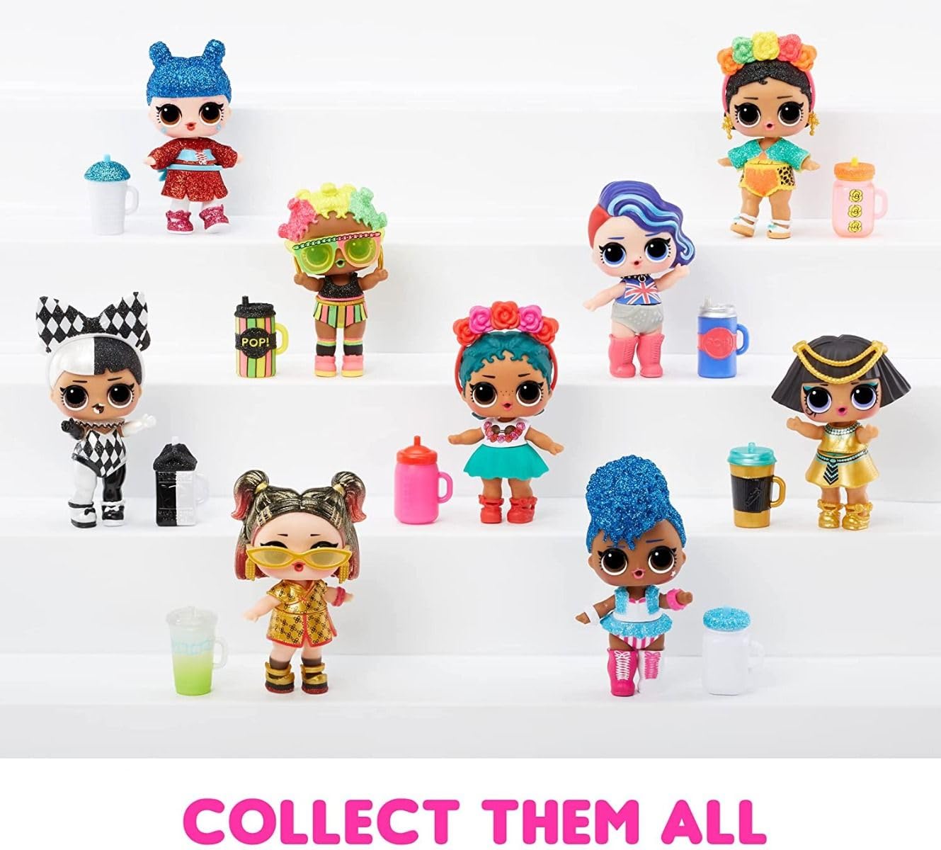 L.O.L. Surprise! World Travel™ Dolls with 8 Surprises Including Doll, Fashions, and Travel Themed Accessories - for Girls Age 4+