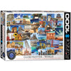 EuroGraphics World Globetrotter Jigsaw Puzzle (1000 Piece)