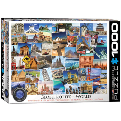 EuroGraphics World Globetrotter Jigsaw Puzzle (1000 Piece)
