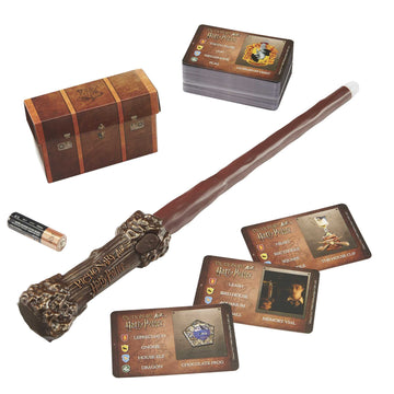 Mattel Games PICTIONARY AIR Harry Potter Family Drawing Game, Wand Pen, 112 Double-Sided Clue Cards, Trunk Card Holder, Collector Package. for 8 Year