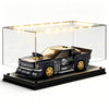 1/28 Scale Speed Champion Display Case with Light, 7.8 x 3.4 x 3.3 Inches