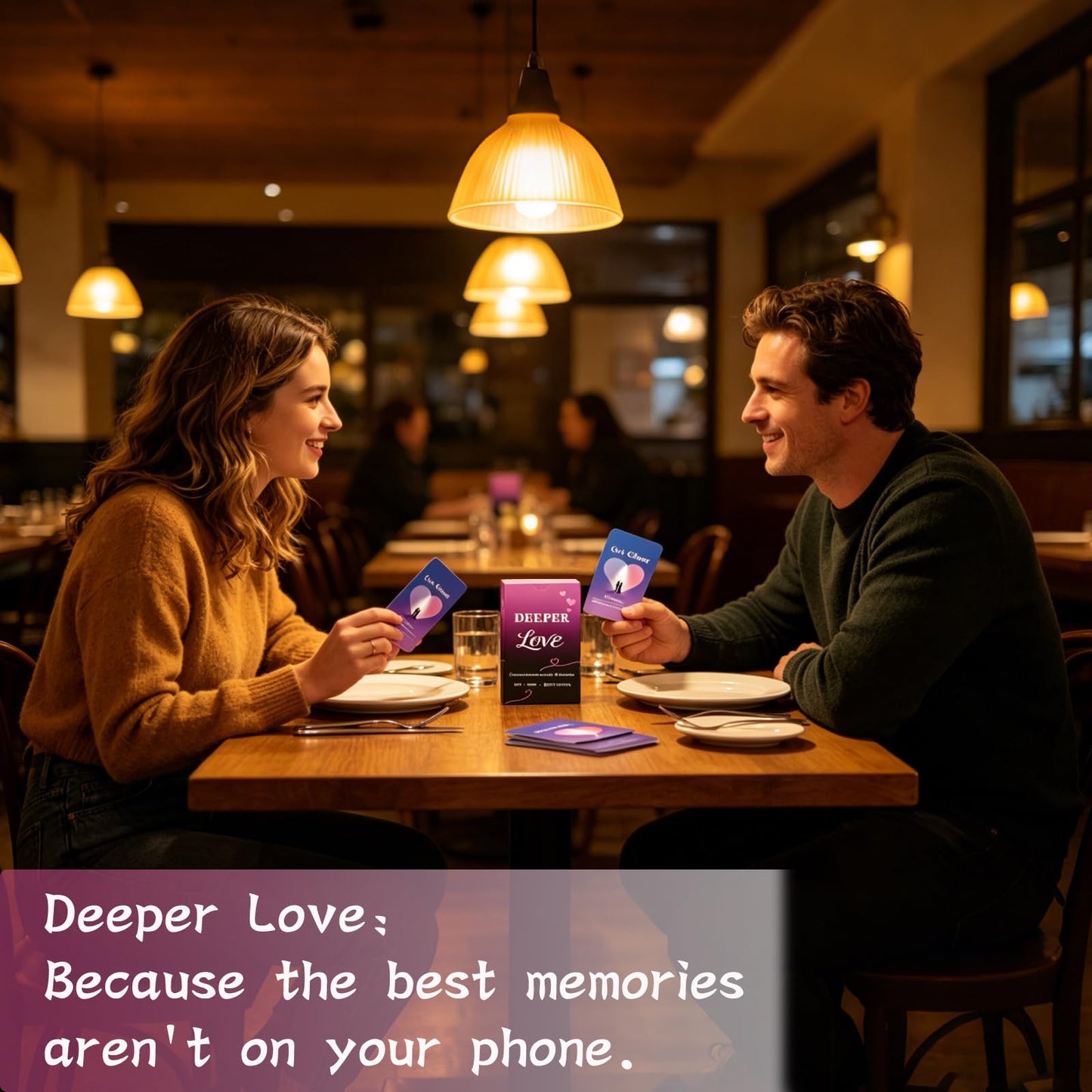 StoryGrow Couples Conversation Cards - 54 Questions to Deepen Connection