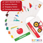 Spanish Flash Cards for Kids & Toddlers - 101 Cards - 202 Sides - Learn with Me - Objects, Numbers & Play Games - Great Value, Fun Learning
