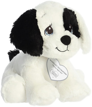 Aurora® Inspirational Precious Moments™ Barkley Dalmatian Stuffed Animal - Cherished Memories - Enduring Comfort - White 8.5 Inches