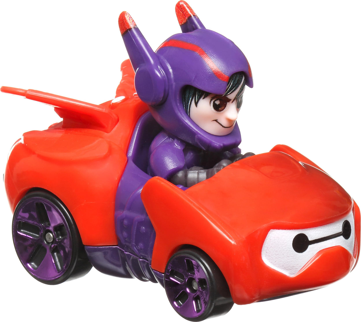 Hot Wheels Disney Pixar RacerVerse 4-Pack of 1:64 Scale Die-Cast Cars with Character Drivers, Optimized for Track Racing