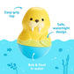 Munchkin® Bath Bobbers Mold Free Baby and Toddler Bath Toy, 6+ Months, Dolphin/Walrus/Octopus