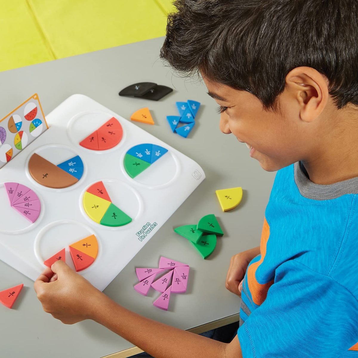 Educational Insights Fraction Pie Puzzles