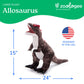 The Petting Zoo Allosaurus Dinosaur Stuffed Animal Plushie, Gift for Kids, Dinosaur Animals, Brown Dinosaur Plush Toy 24 inches