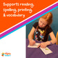 The Mighty Readers Super Spelling Cards: Vowel Teams and Their Friends Phonics Reading Spelling Activity Flashcards Grade 1 Grade 2 Grade 3, Medium