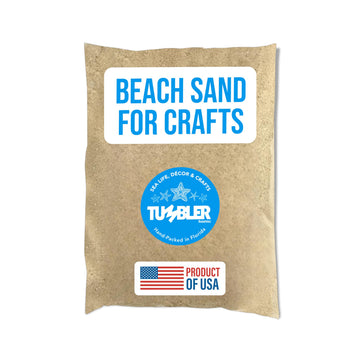 Real Beach Sand for Crafts, Decor & Vases, Small Bag of Sand, 2 Pounds