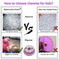 Maberry Sensory Chew Necklace for Kids Adults, Silicone Donut Chew Toys for Autism Anxiety ADHD SPD or Special Needs, Stress Relief