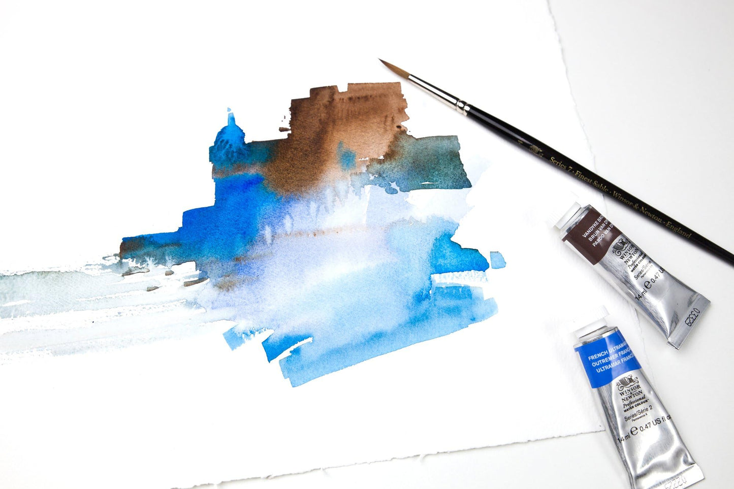 Winsor & Newton Professional Watercolor Paper Block, 9" x 12", Rough