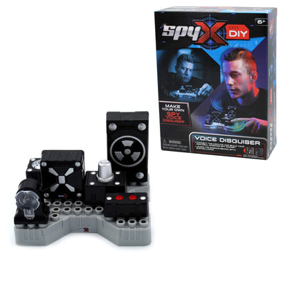 SpyX DIY Voice Disguiser - Fool Your Enemies! STEM Educational Science Kit to Make Your Own Real-Working Spy Voice Changer. Do It Yourself Electronic