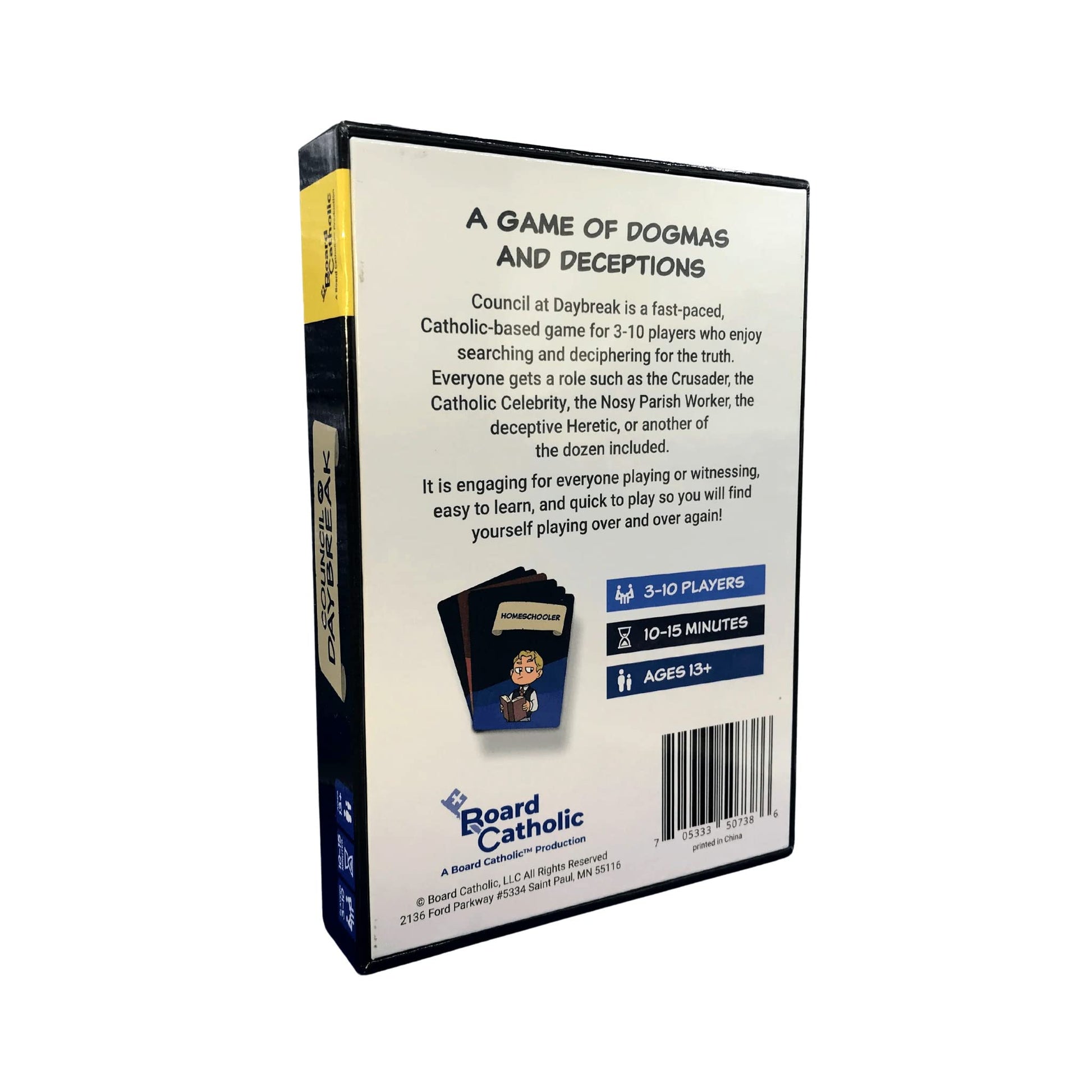 Council at Daybreak | Catholic Card Game
