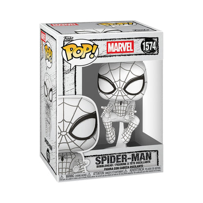 Funko POP! Marvel: Sketched - Spider-Man