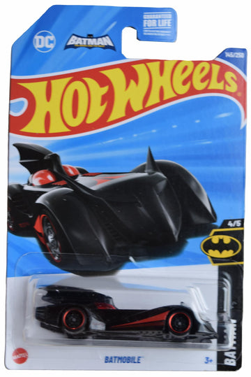 Hot Wheels Batmobile, Batman 4/5 [Black/red] 145/250