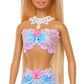 Barbie Bubble Sparkle Mermaid Doll Including Color Streaked Hair