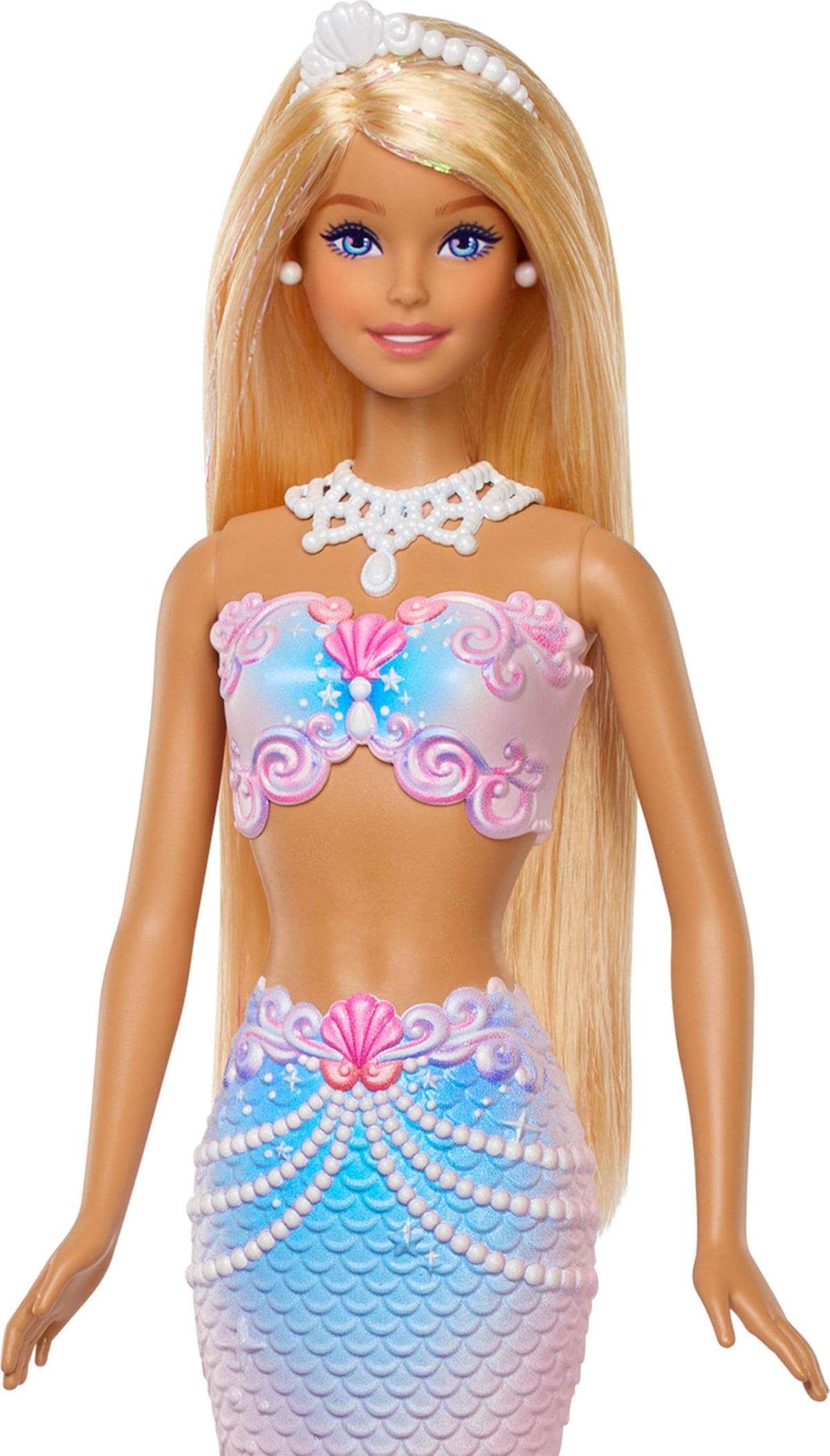 Barbie Bubble Sparkle Mermaid Doll Including Color Streaked Hair