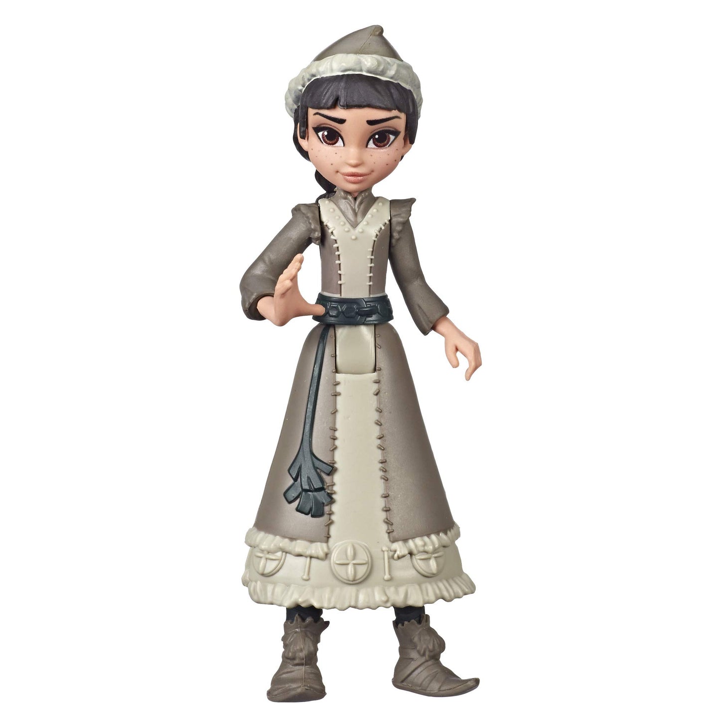 Disney Frozen Honeymaren Small Doll Wearing White Dress, Inspired by The Frozen 2 Movie