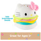GUND Sanrio Hello Kitty Hamburger 8-Inch Plush Toy for Ages 1+