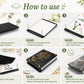 Suziko Large Flower Press Kit 11.8 x 8.7 inch 6 Layers with Photo Frame and Book Marks,Plant Pressing Kit for Adults Measures, Fast Making Pressed