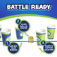 Squirrel Products Battle of The Beards Funny Party Game, White Elephant Minute to Win It Game for Kids & Adults, Family Game Night Activity for Ages