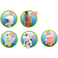 Kiddieland Light & Sound Farm Tractor Playset with Motorized Trailer