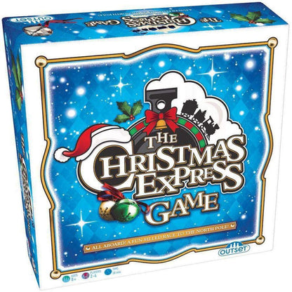 The Christmas Express Board Game - All Aboard a Fun-Filled Race to The North Pole - for 2 to 4 Players Ages 8 and up
