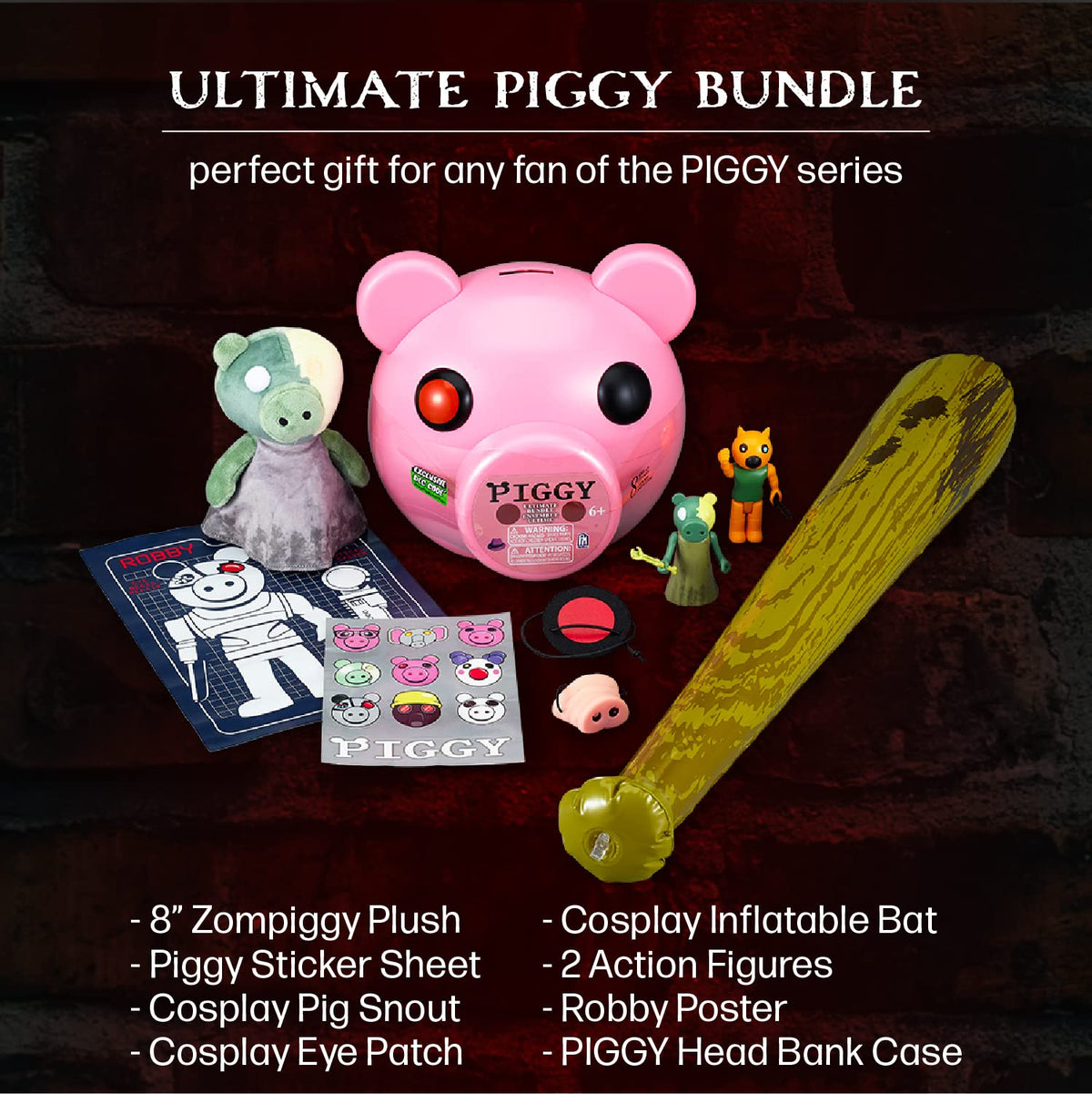 PIGGY Head Bundle (Includes DLC Items)
