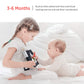 beiens High Contrast Black and White Baby Book - Touch and Feel Crinkle Sensory Toy - Visual Stimulation Interactive Montessori Toys for 0-12 Months