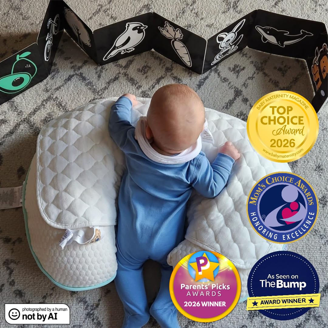 Happy Start Award-Winning High Contrast Board Book for Newborns Tummy Time