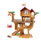 Calico Critters - Vacation Homes - Adventure Treehouse - 2025 Edition Dollhouse - Kids Pretend Play House, Miniature Home Playset, Expandable Design