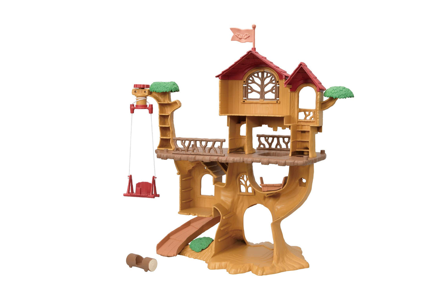 Calico Critters - Vacation Homes - Adventure Treehouse - 2025 Edition Dollhouse - Kids Pretend Play House, Miniature Home Playset, Expandable Design