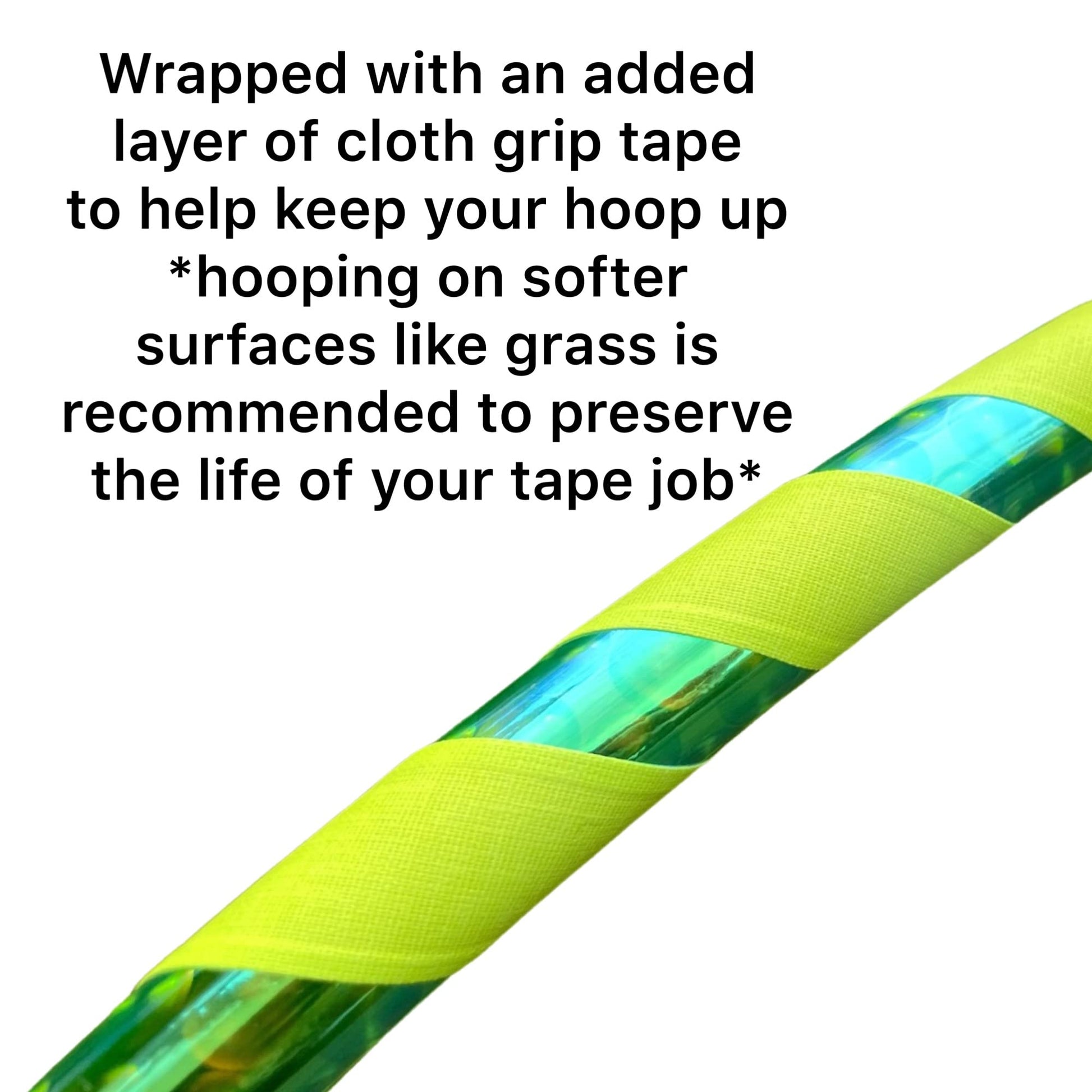 SpinMajik Kids Hula Hoop | Lime Green Gecko, Medium (32") | Lighter Weight Yet Sturdy