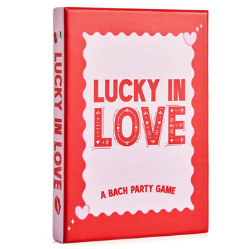 Pop Fizz Designs Lucky in Love I Hilarious Bachelorette Party Game for Adults I Bachelorette Party Games, Girls Night in Card Game I Perfect Bride