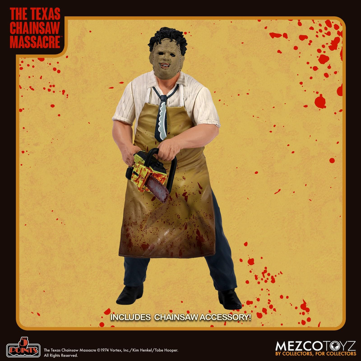 The Texas Chainsaw Massacre (1974) 5 Points Action Figure | Leatherface