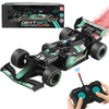 DOLIVE F1 Remote Control Car, 1:18 Rc Car for Boys Toys Age 6-8, Model RC Drift Cars Display Scale High-Speed Fast Hobby Racing Batteries Rotating