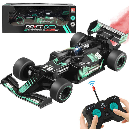 DOLIVE F1 Remote Control Car, 1:18 Rc Car for Boys Toys Age 6-8, Model RC Drift Cars Display Scale High-Speed Fast Hobby Racing Batteries Rotating