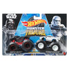Hot Wheels Monster Trucks Demolition Doubles - Metal Cars 1/64 - Darth Vader Vs Stormtrooper