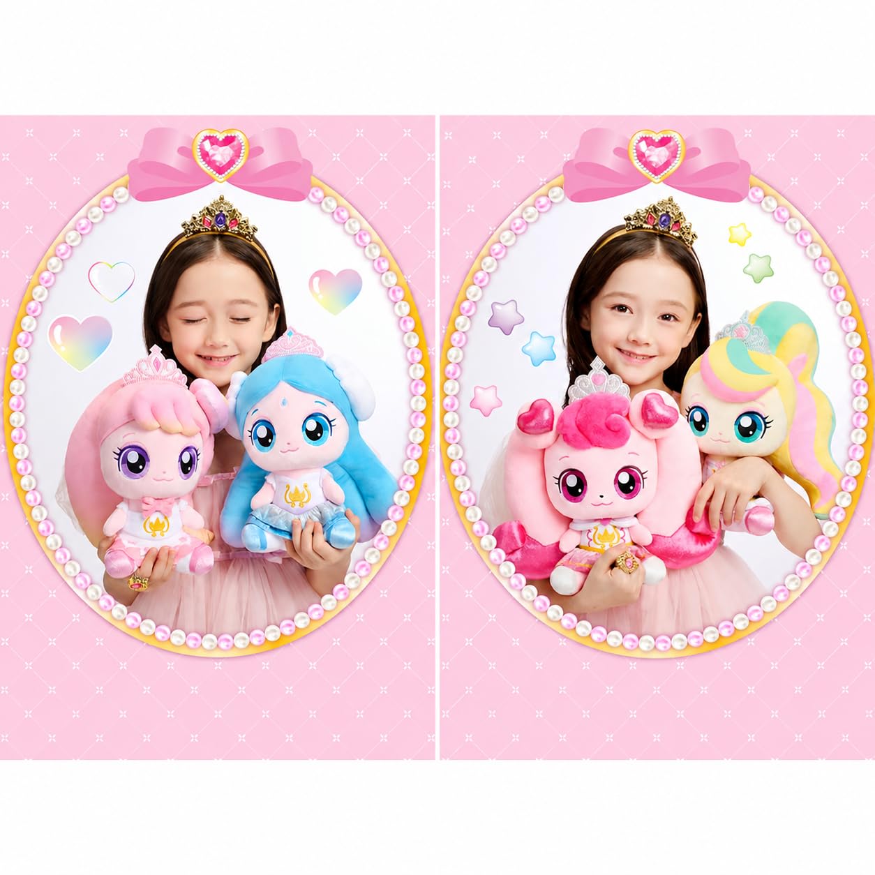 RaoNEE Princess Catch Teenieping Heartsping Season 6 Plush Doll 11" ??? Pink 2025 new Korean Animation