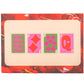 ban.do Set of 2 Decks of Playing Cards, Cherry & Stripes