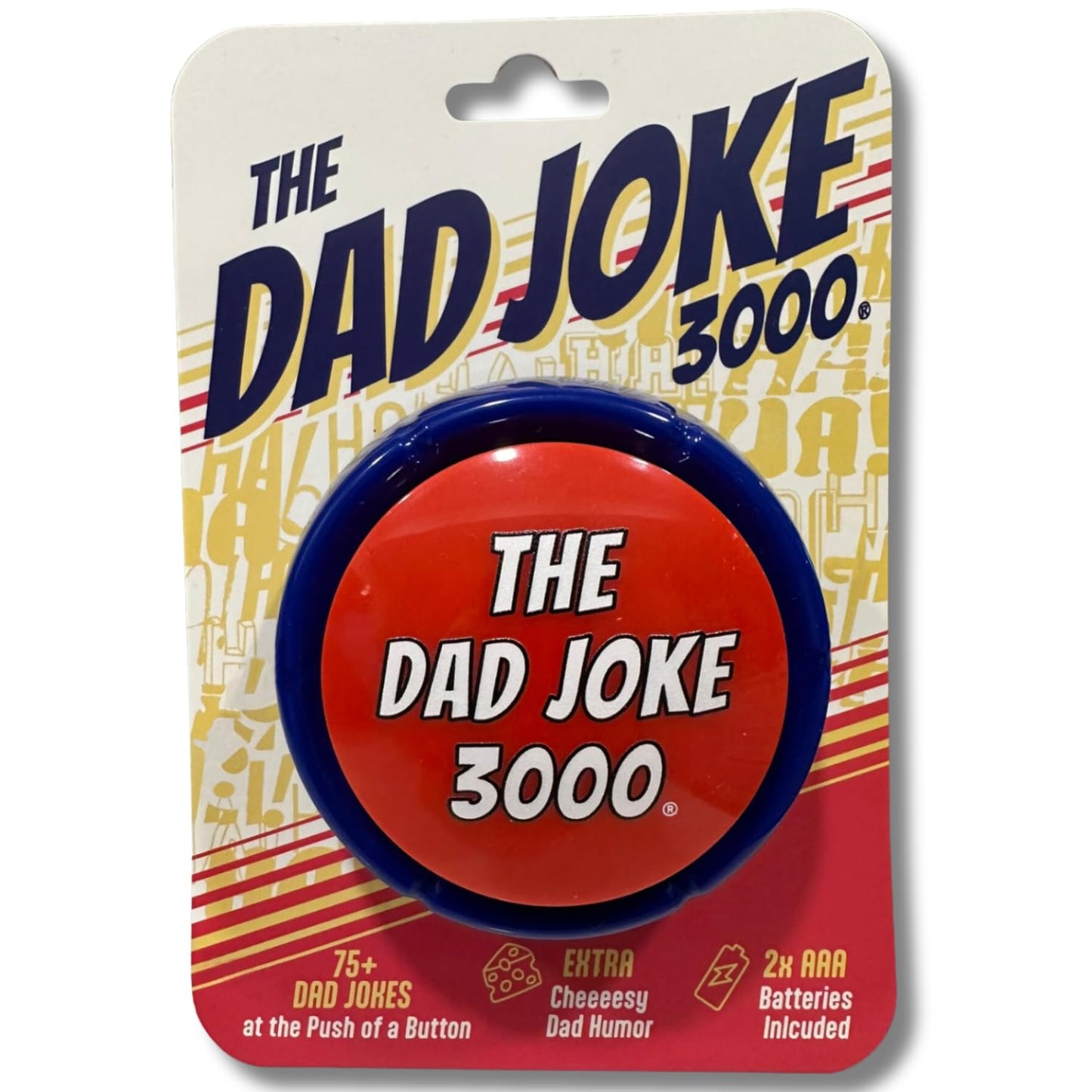 Gifts for Dad and Fathers - Features 75+ Extra Funny Dad Jokes at The Push of a Button - Dad Gifts from Daughter, Dad Birthday Gift, White Elephant