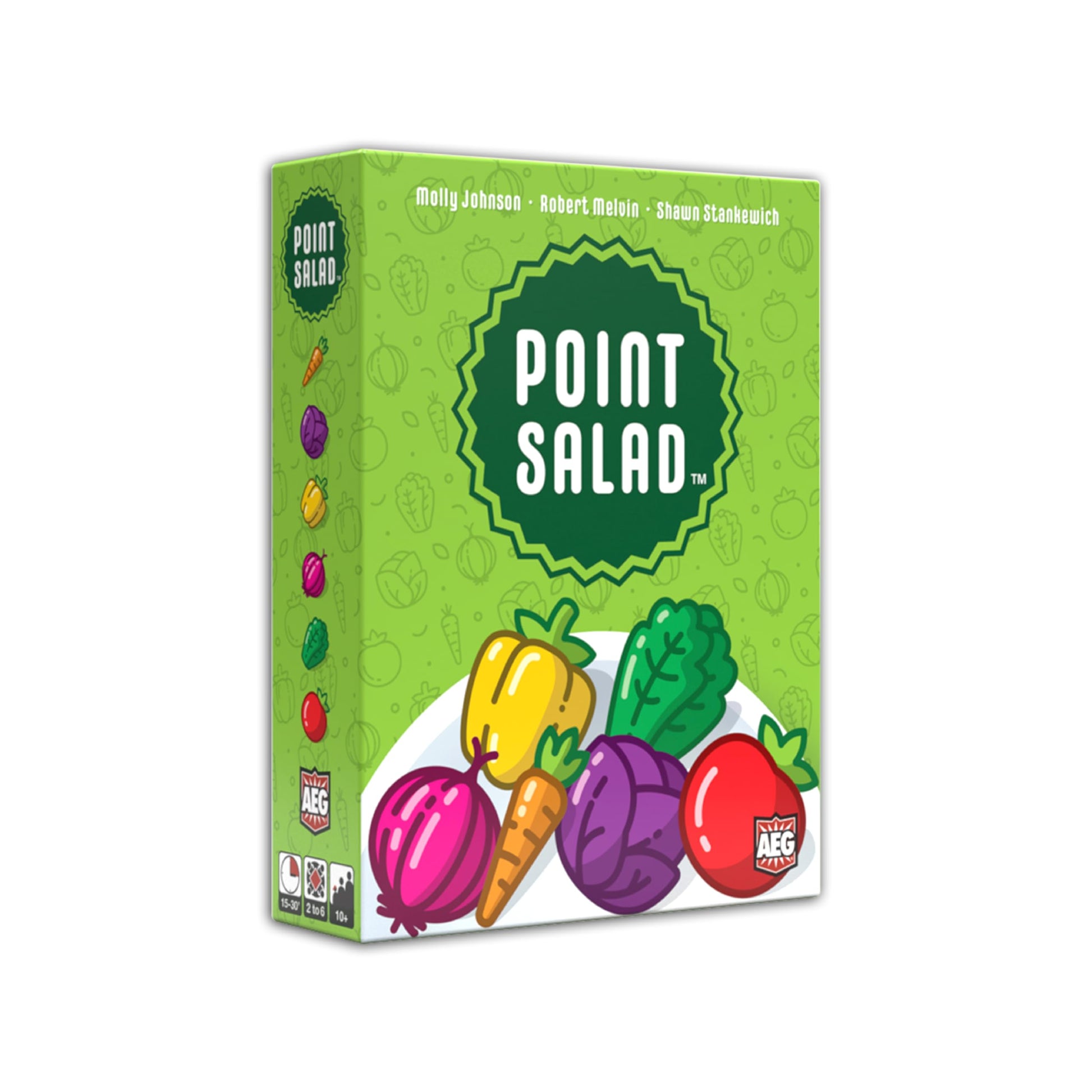 AEG & Flatout Games | Point Salad - Award-Winning Card Drafting Game for the Whole Family | Easy to Learn | Quick to Play | 2-6 Players | Ages 10+