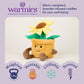 warmies Microwavable & Weighted Stuffed Animals, Yellow Flower Pot - Heated Stuffed Animal Plushie for Warmth & Comfort - Cute Soft Plush Toys
