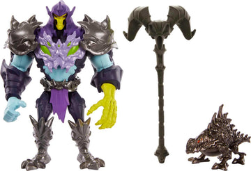 Masters of the Universe and He-Man Toy, Skeletor Savage Eternia MOTU Collectible Action Figure with Accessories
