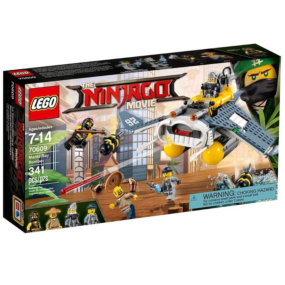 LEGO Ninjago Movie Manta Ray Bomber 70609 Building Kit (341 Piece)